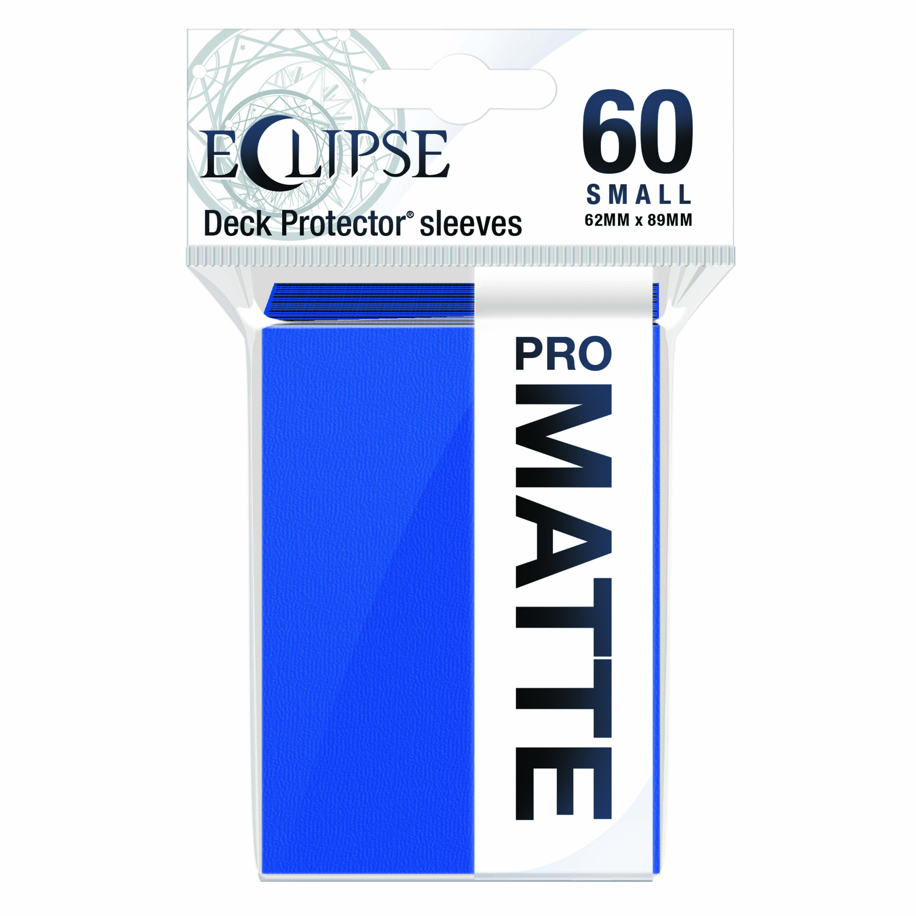 Small Sleeves - Pacific Blue Matte 60ct - Eclipse